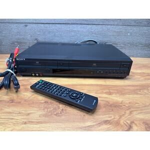 Sony SLV-D380P DVD Player Vcr  Combo Vhs 4 Head HiFi w/ Remote & Av Cable~Tested